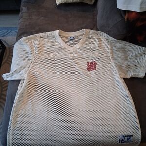 Undefeated Cream Mesh Jersey Like New No Tags Size L